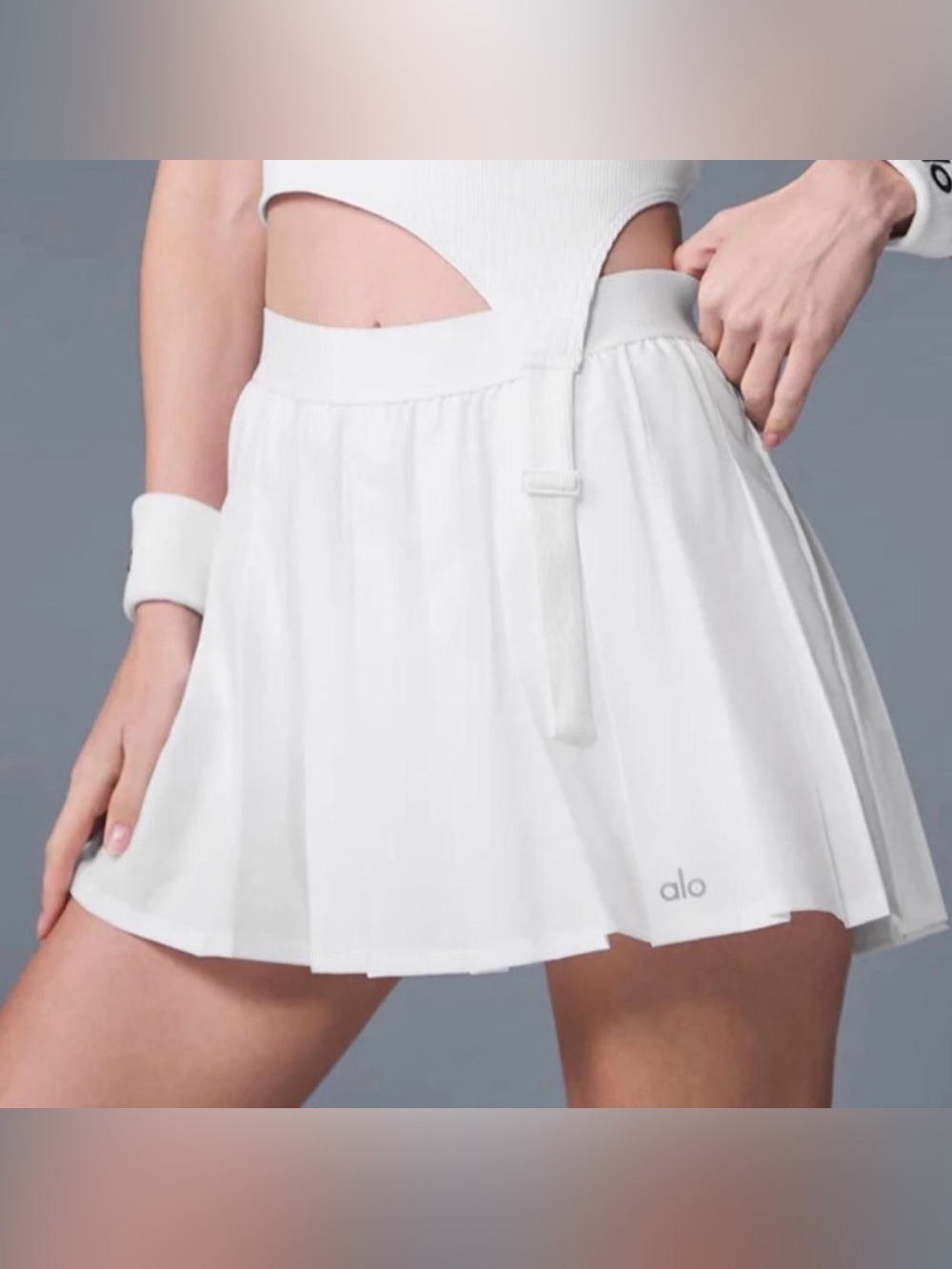 Alo Yoga Varsity Tennis Skirt